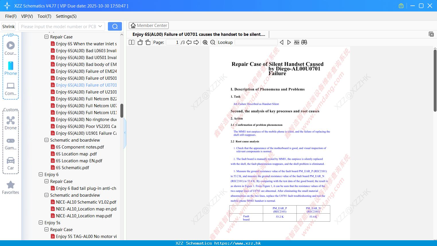 Huawei Enjoy 6S(AL00) Failure Of U0701 Causes The Handset To Be Silent